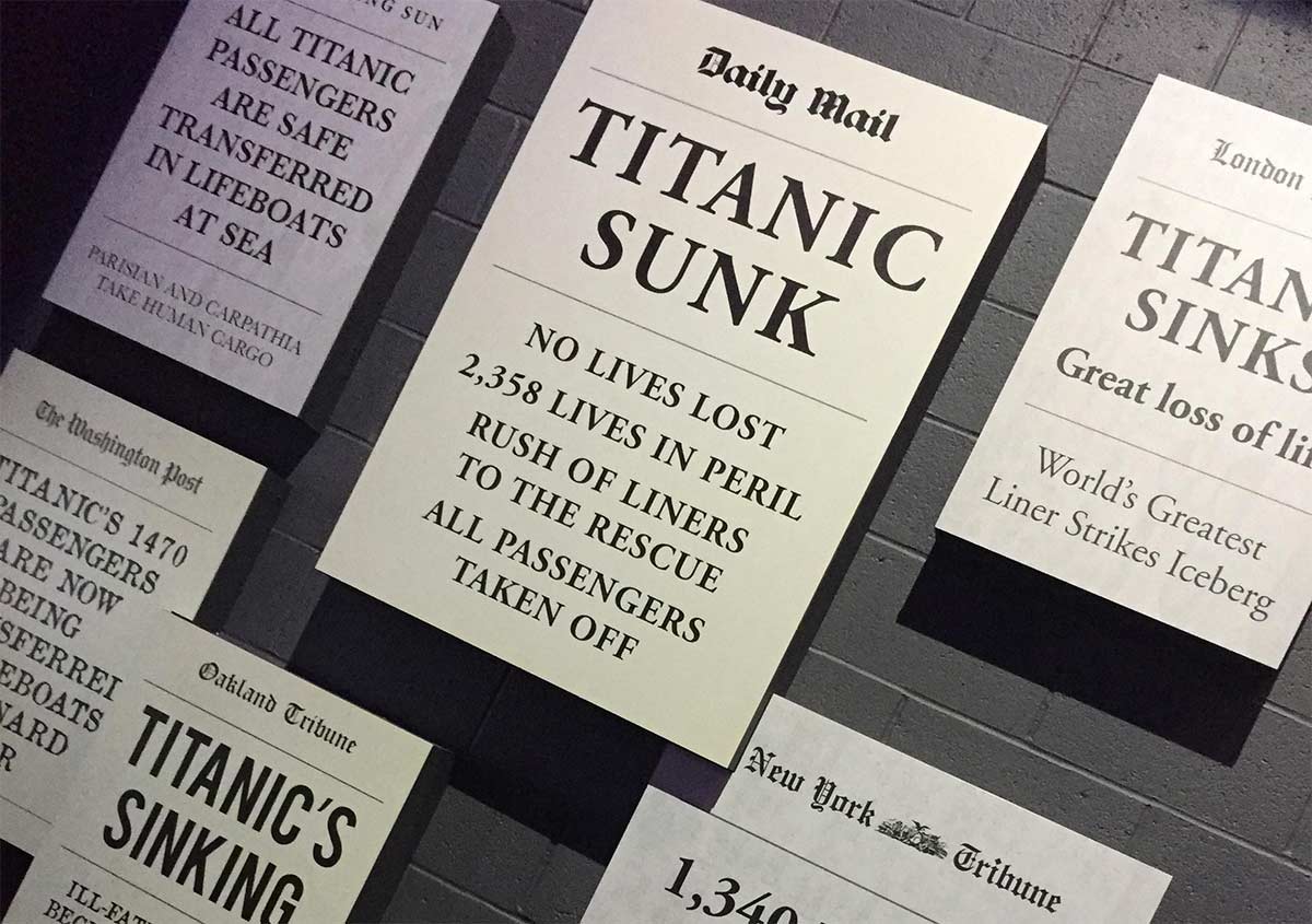 "Titanic Sunk"