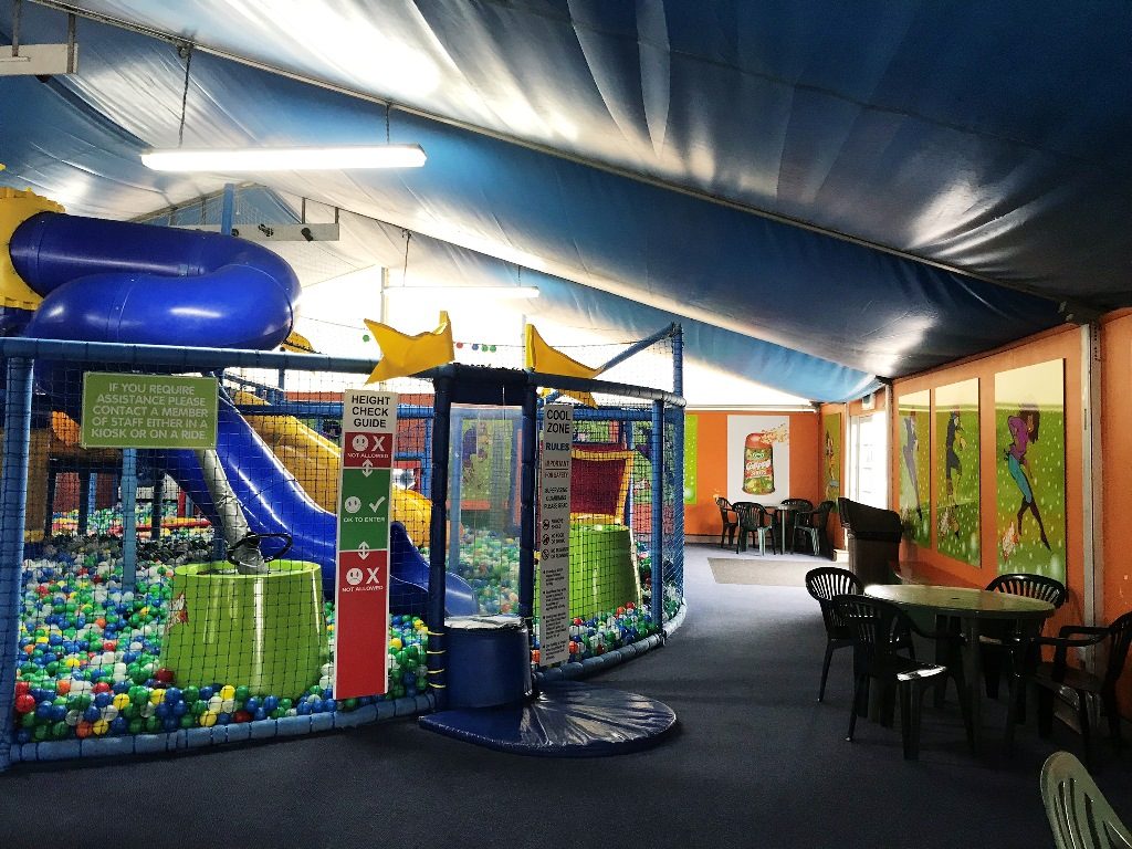 Indoor play area at Flambards, West Cornwall