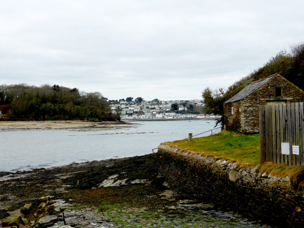 The slipway by Place House is the high tide landing point for the Place Ferry