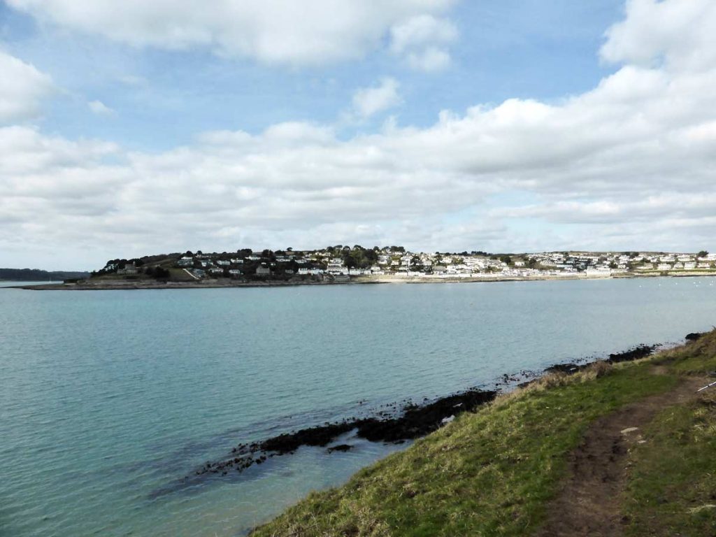 Views across the Percuil River to St Mawes