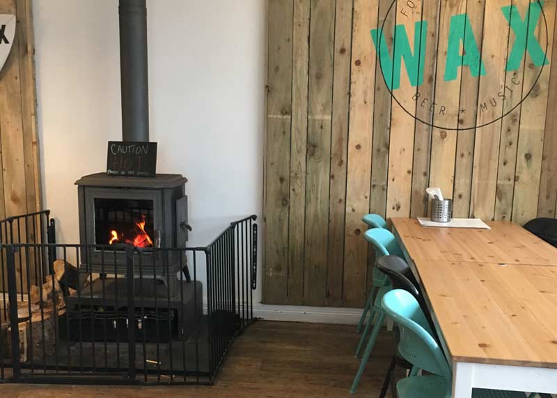 Wax: Dog friendly bar and kitchen at Watergate Bay, North Cornwall